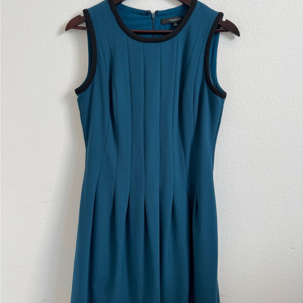 Marc New York Teal Blue Dress